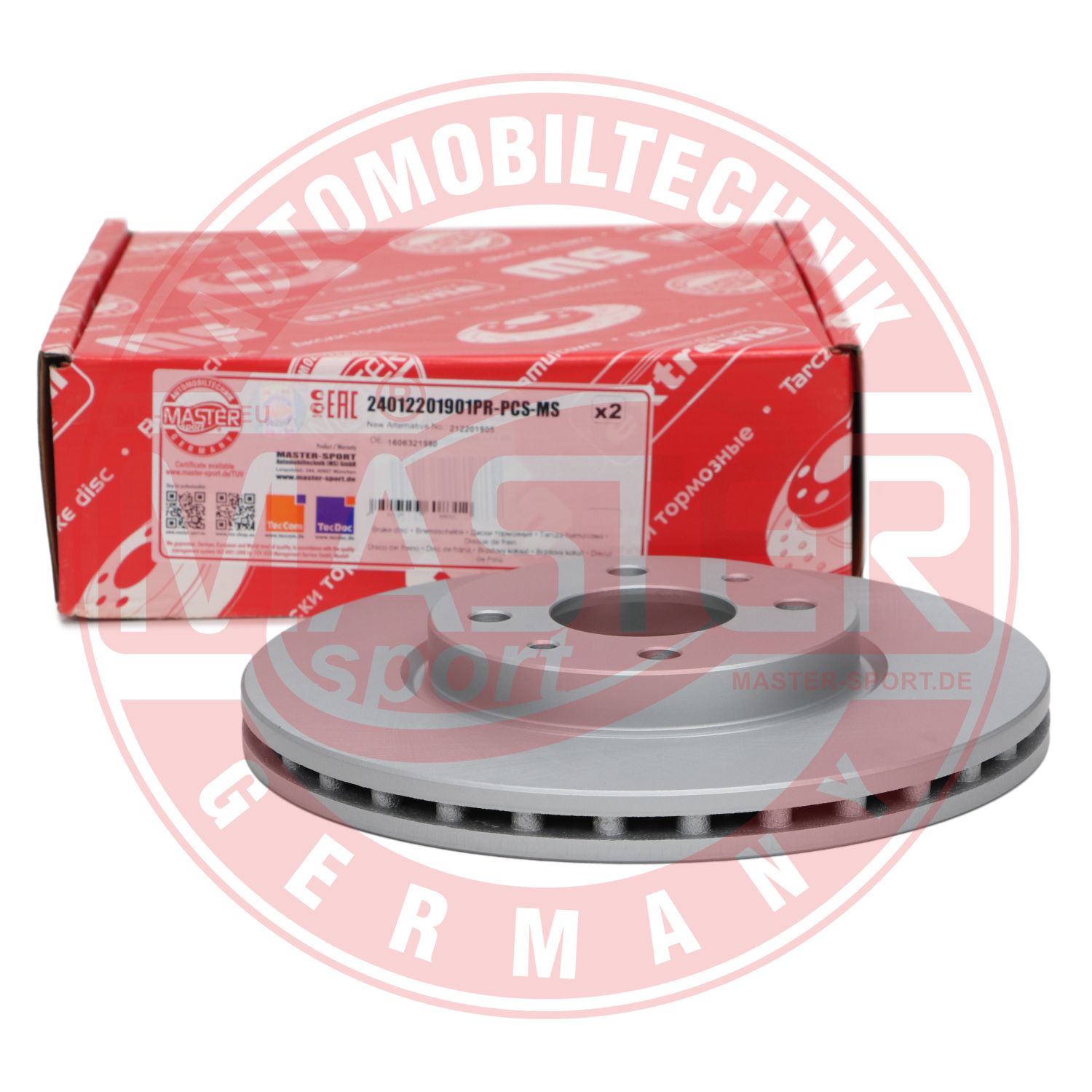 Disc frana MASTERSPORT GERMANY 24012201901PR-PCS-MS